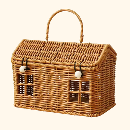 House Rattan Basket