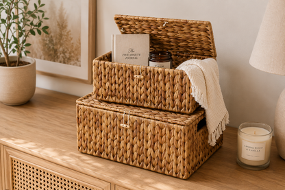 Hyacinth  Storage Basket