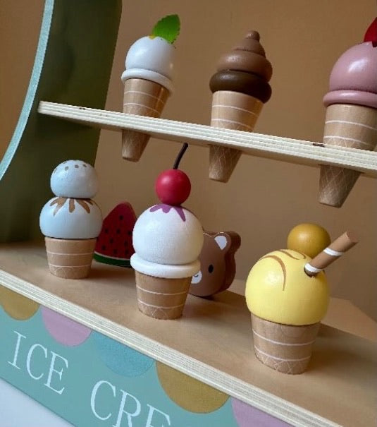 Ice Cream Set Wooden Toy
